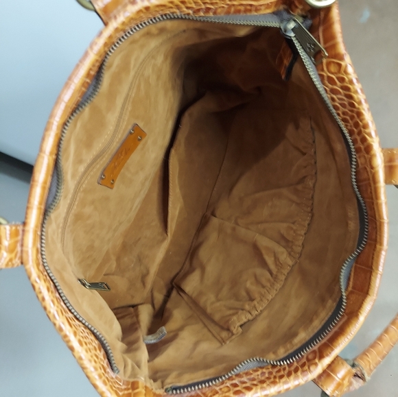 Patricia Nash Embossed Leather Shoulder/Tote Bag - Picture 6 of 9